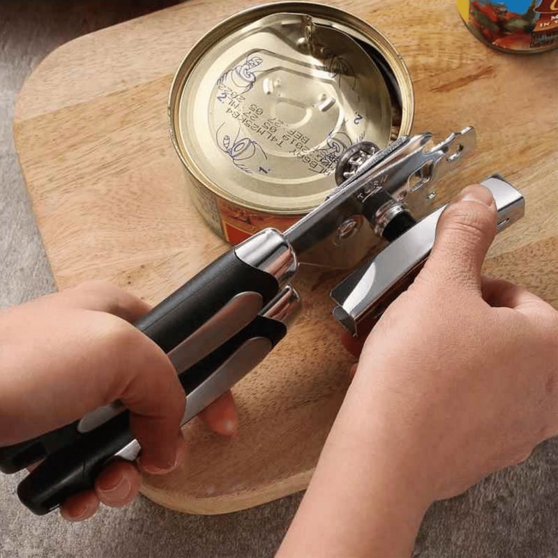 HOMESTAR - Abrelatas Cocina  Acero Inoxidable