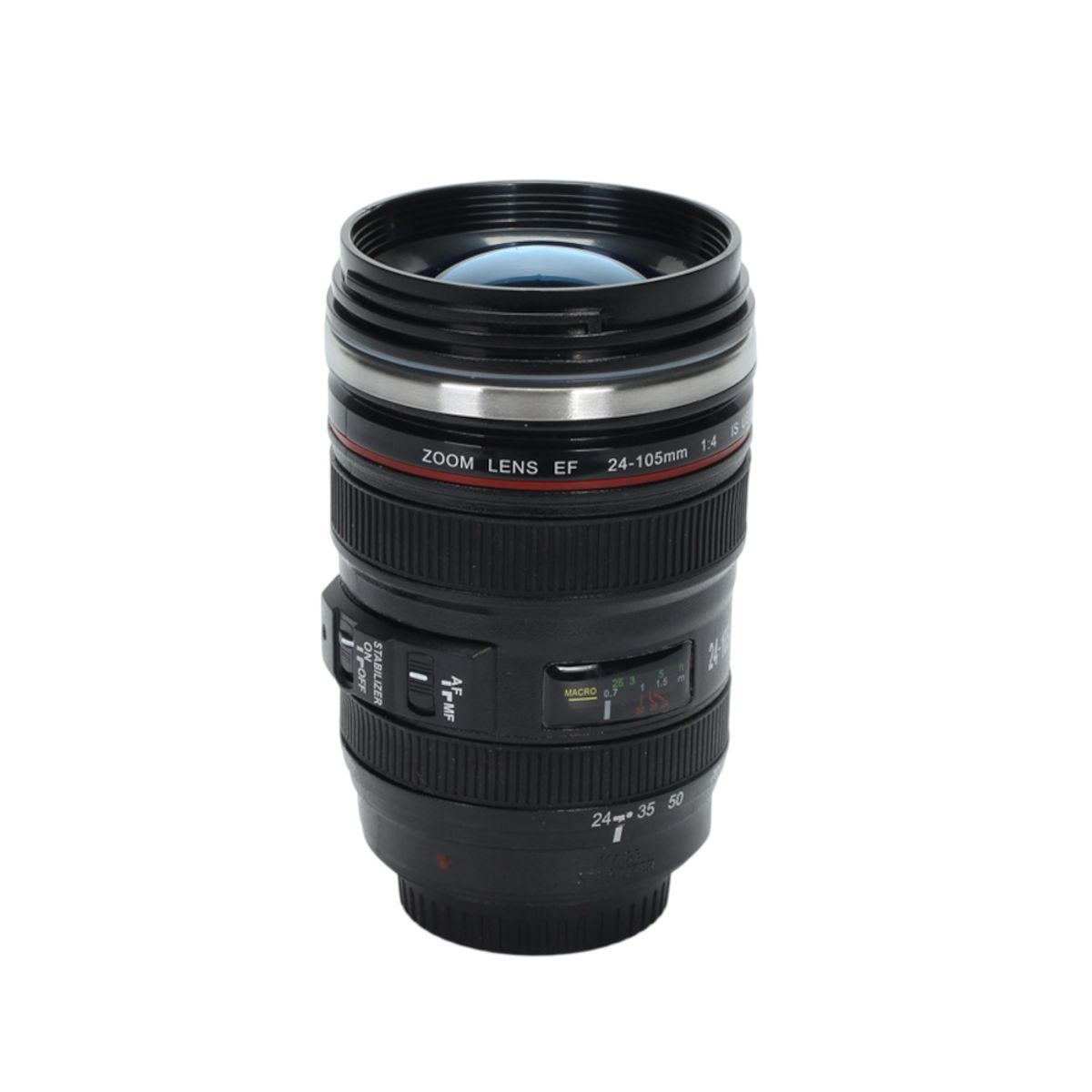 OEM - Taza Mug Lente Cámara Acero Inoxidable