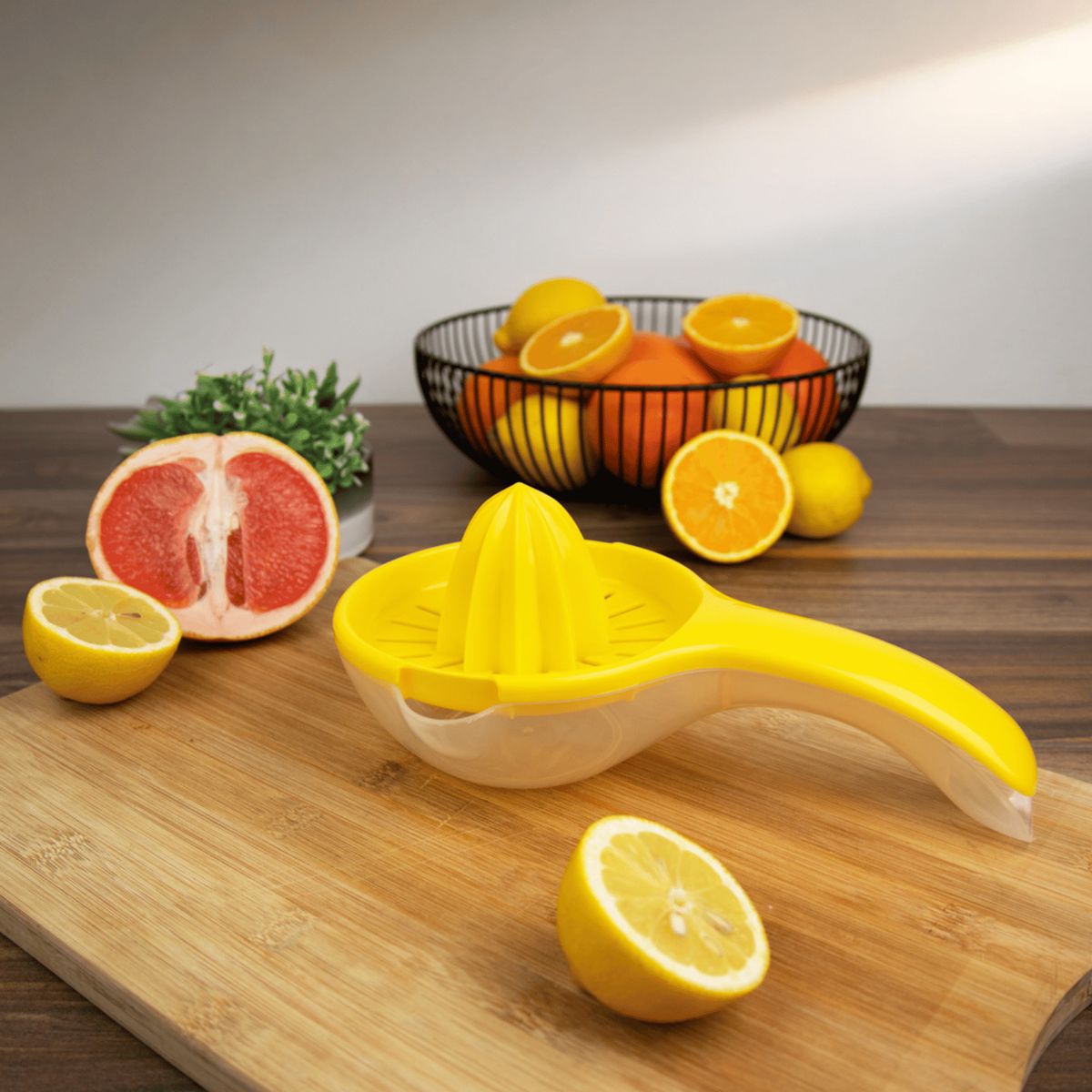 HOMESTAR - Exprimidor Manual Cítricos - Verde.