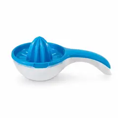 HOMESTAR - Exprimidor manual de cítricos azul
