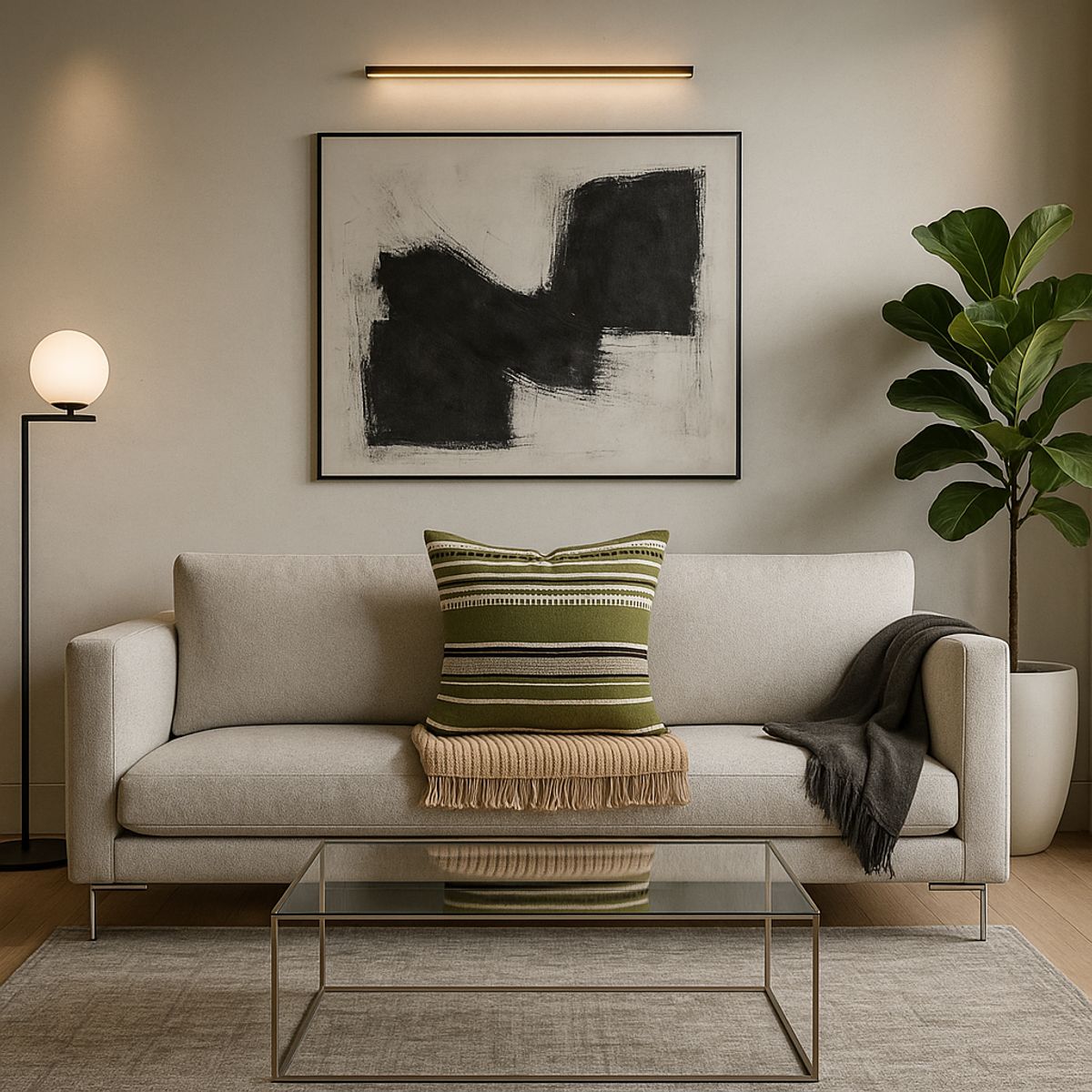 ARMONIA - Cojín decorativo chenille verde diseño chic living 759