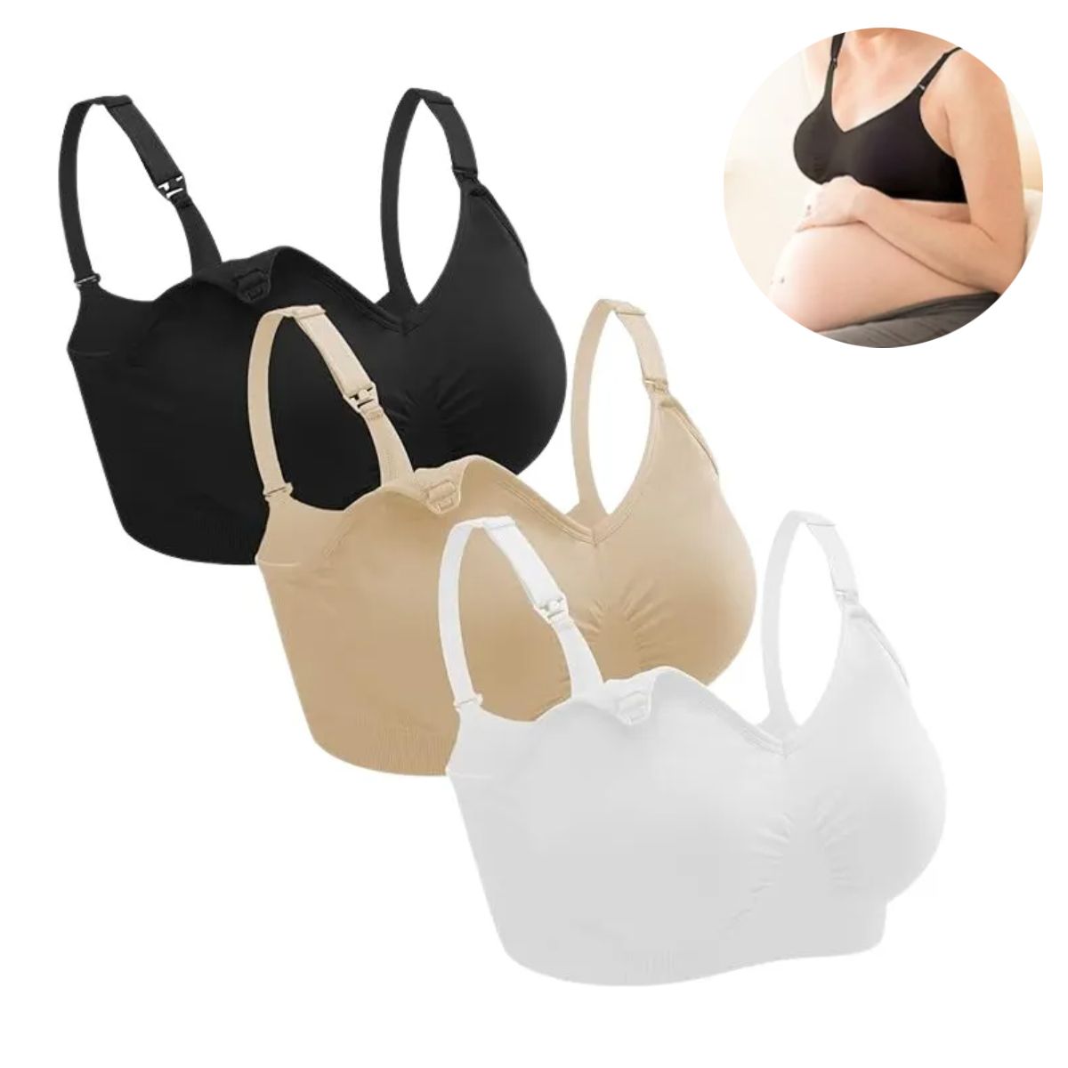 ATURE - Ropa Interior De Lactancia Anti-fugas 3 Uds