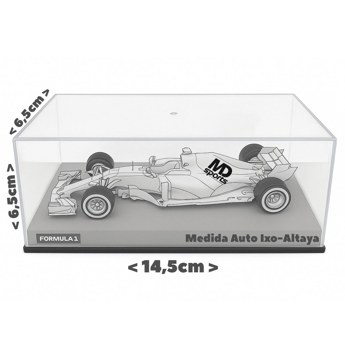 FORMULA 1 - Auto Porsche 917k 12H Sebring 1971 Ixo Caja Acrilica 1:43