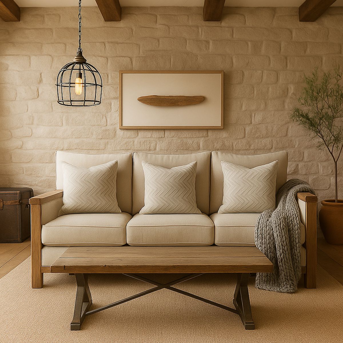 ARMONIA - Pack triple fundas cojín chenille gris 45x45 calidad premium 760