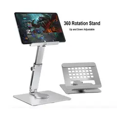 FACTORYTECH - Soporte Aluminio TabletiPad Goforit 360° Ajustable