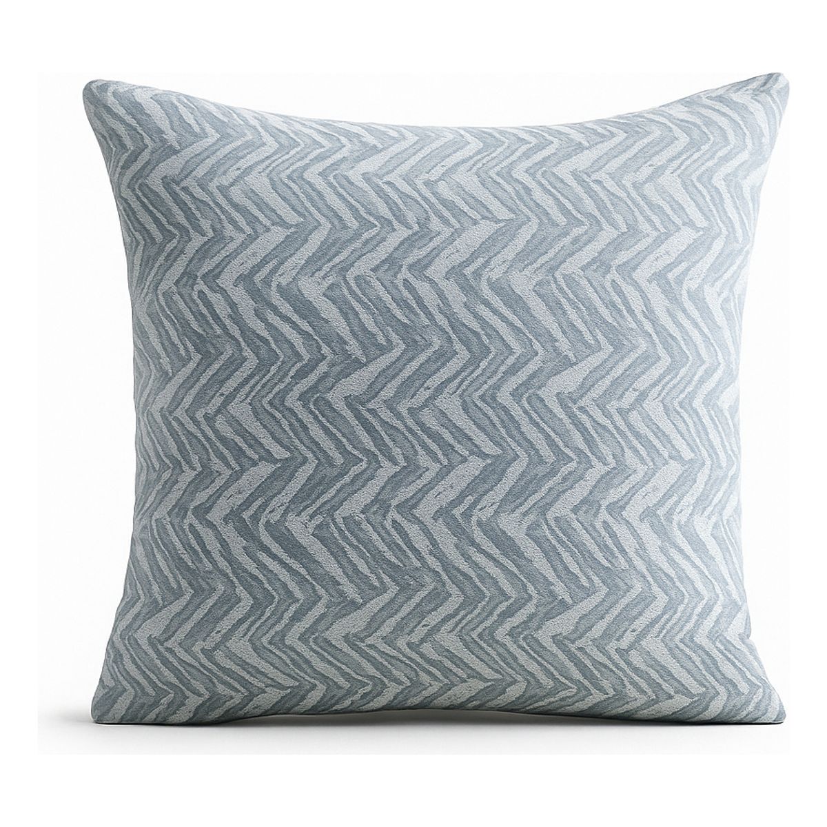 ARMONIA - Funda cojín chenille azul decorativa sofá elegante 760