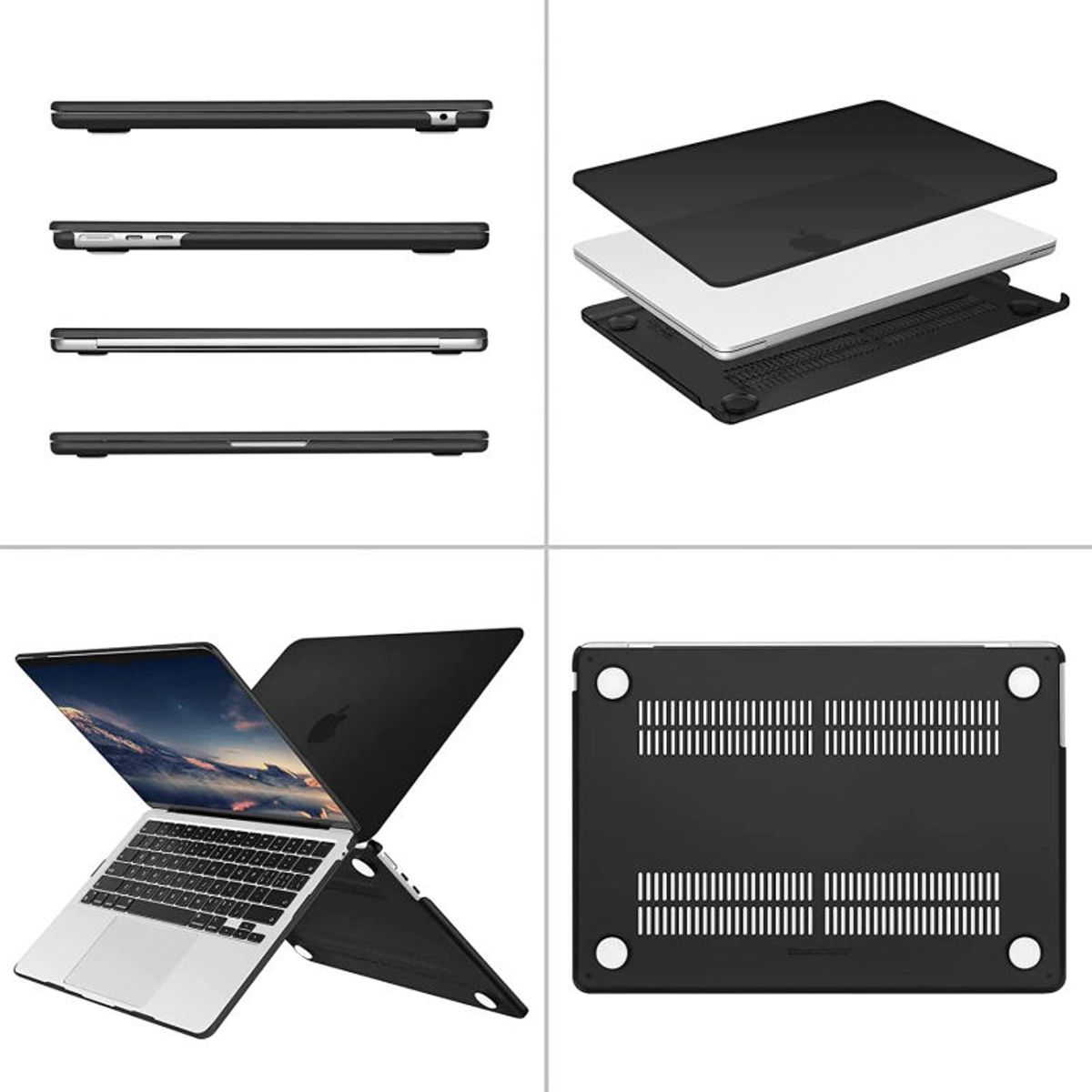 FACTORYTECH - Carcasa Transparente MacBook Air M2 153” 2023 A2941