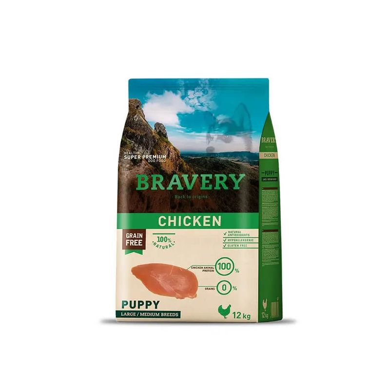 BRAVERY - Bravery Chicken Puppy  Large/ Medium breed
