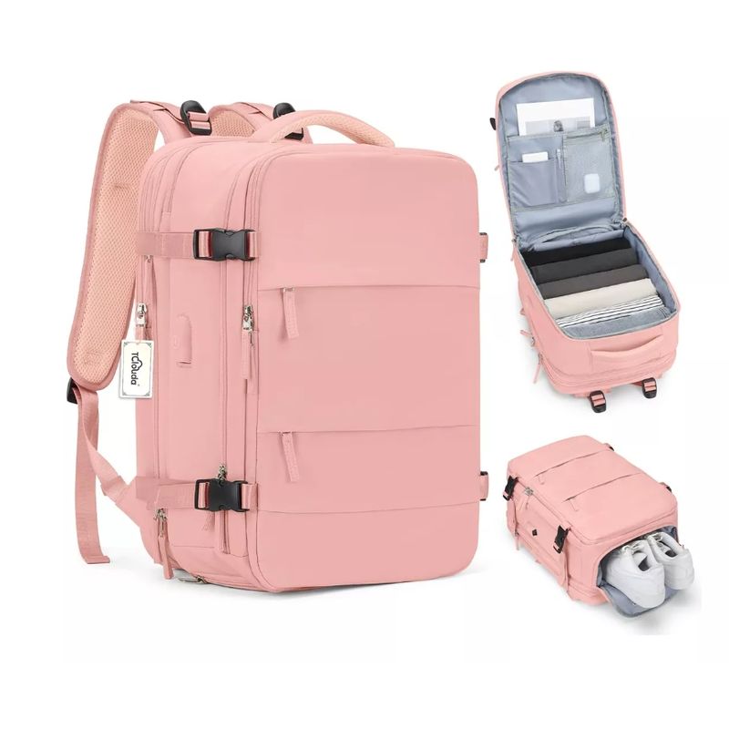 ATURE - Mochila De Viaje Avión Aprobado Gran Capacidad 40l