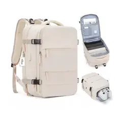 ATURE - Mochila De Viaje Avión Aprobado Gran Capacidad 40l