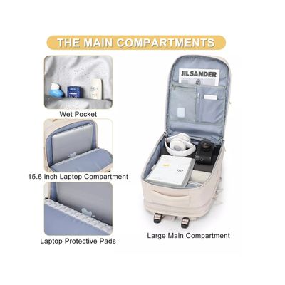 Imagen 2 del producto Mochila De Viaje Avión Aprobado Gran Capacidad 40l