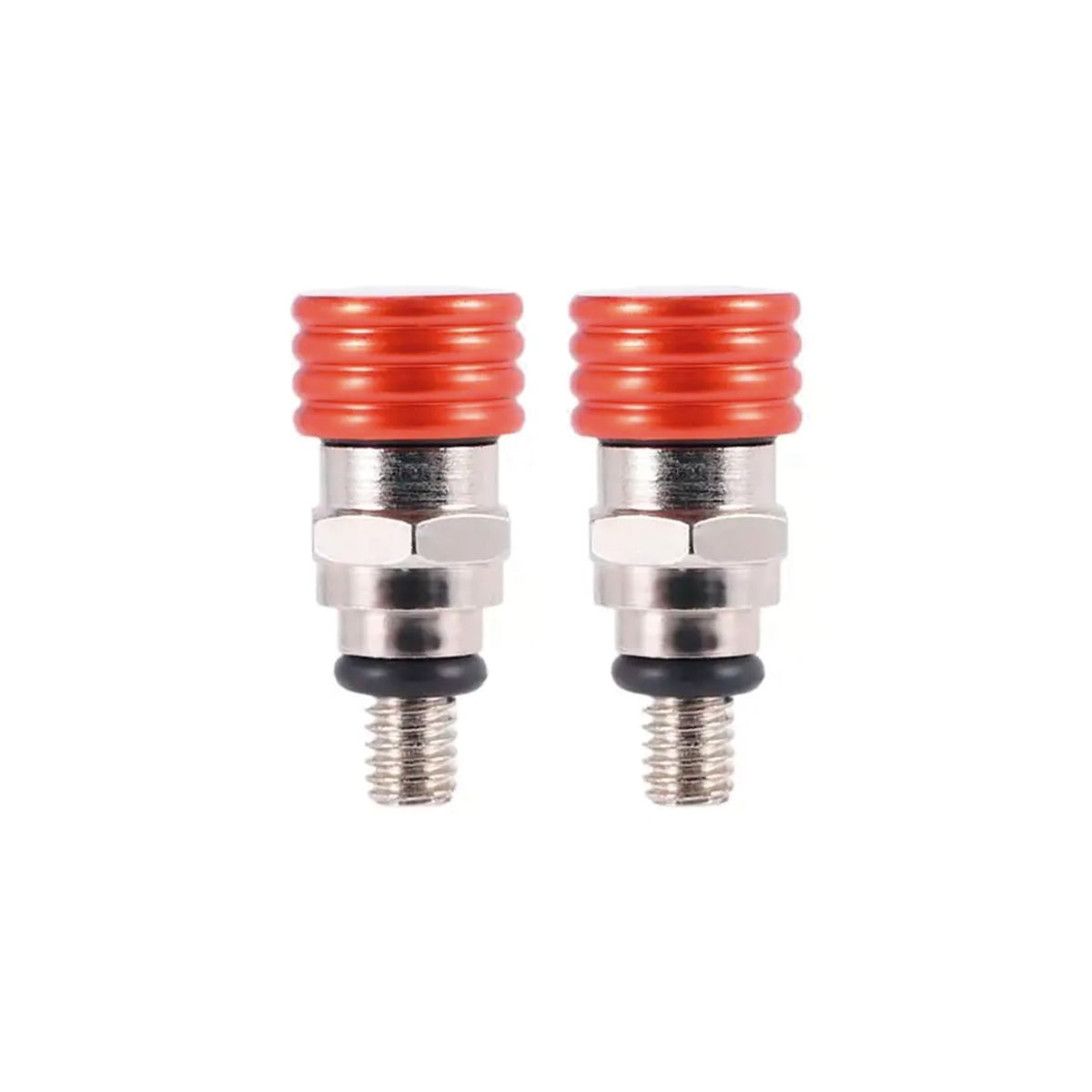 GENERICO - Válvulas De Purga De Aire De Horquilla Motocross M4x7 Mm Par