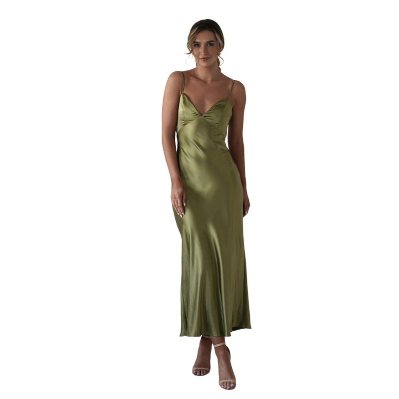 BLWOENS - Vestido casual de verano para mujeres - Verde