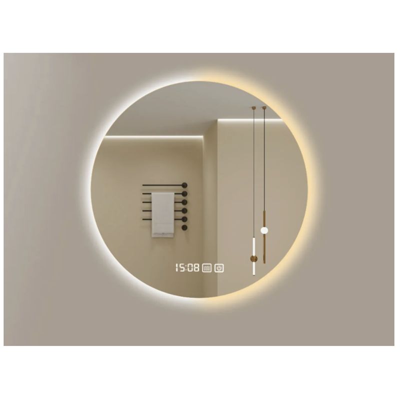 HOMER DESIGN - Espejo Baños Inteligente Luz Variable Antiempañante 60 Cm