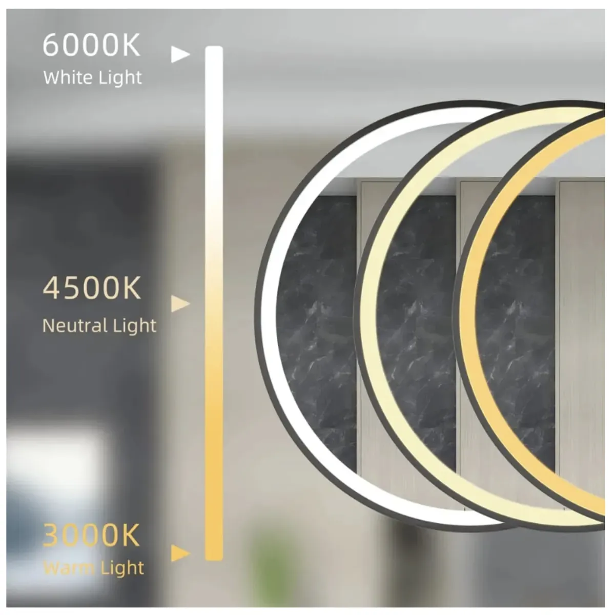 HOMER DESIGN - Espejo Baños Inteligente Luz Variable Antiempañante 60 Cm…