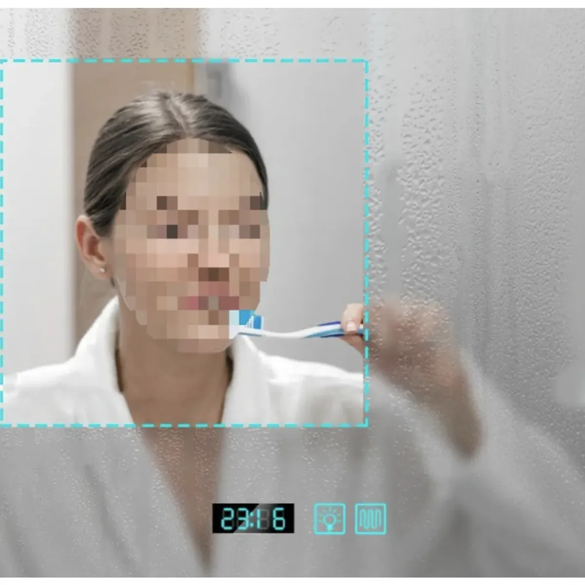 HOMER DESIGN - Espejo Baños Inteligente Luz Variable Antiempañante 60 Cm…