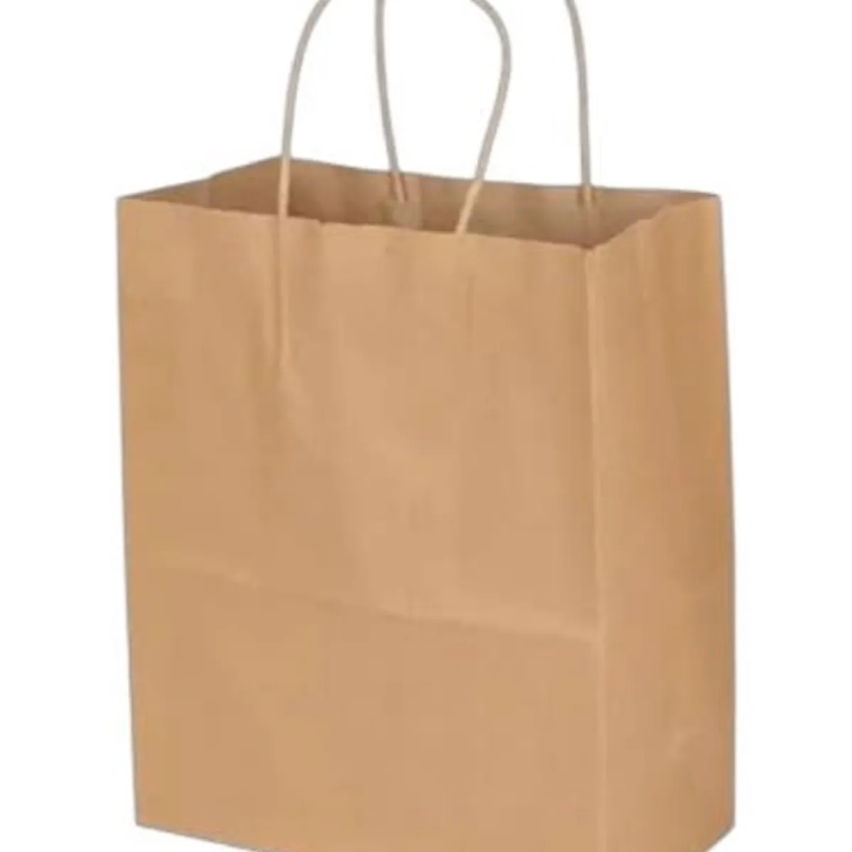 MALIK - Pack 24 bolsas de papel kraft Cafe 42x31x12 cm