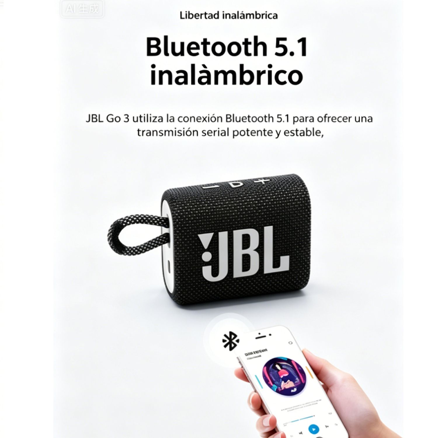 JBL Parlante bluetooth JBL GO 3 IP67 - Azul | Falabella Chile