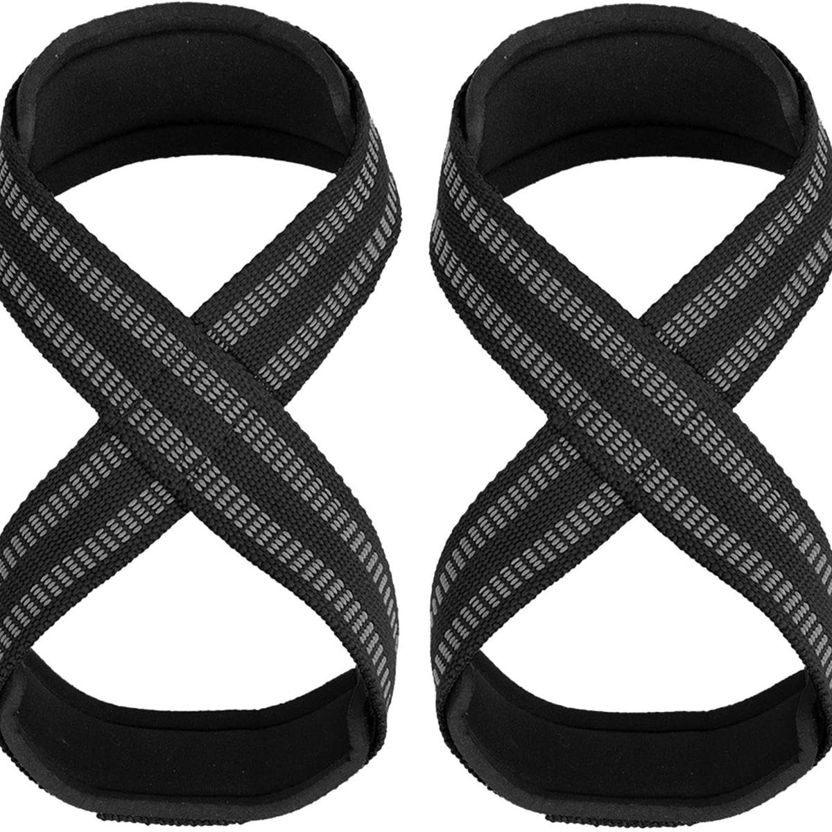 KUANGYE - Correas Levantamiento Muñequeras Lifting Straps Figura De 8