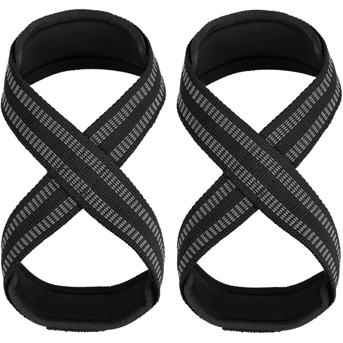 KUANGYE - Correas Levantamiento Muñequeras Lifting Straps Figura De 8