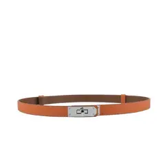 TIOZONEY - Cinturón Mujer-Naranjo