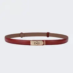 TIOZONEY - Cinturón Mujer-Rojo