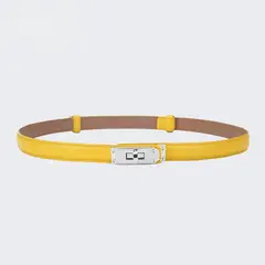 TIOZONEY - Cinturón Mujer-Amarillo
