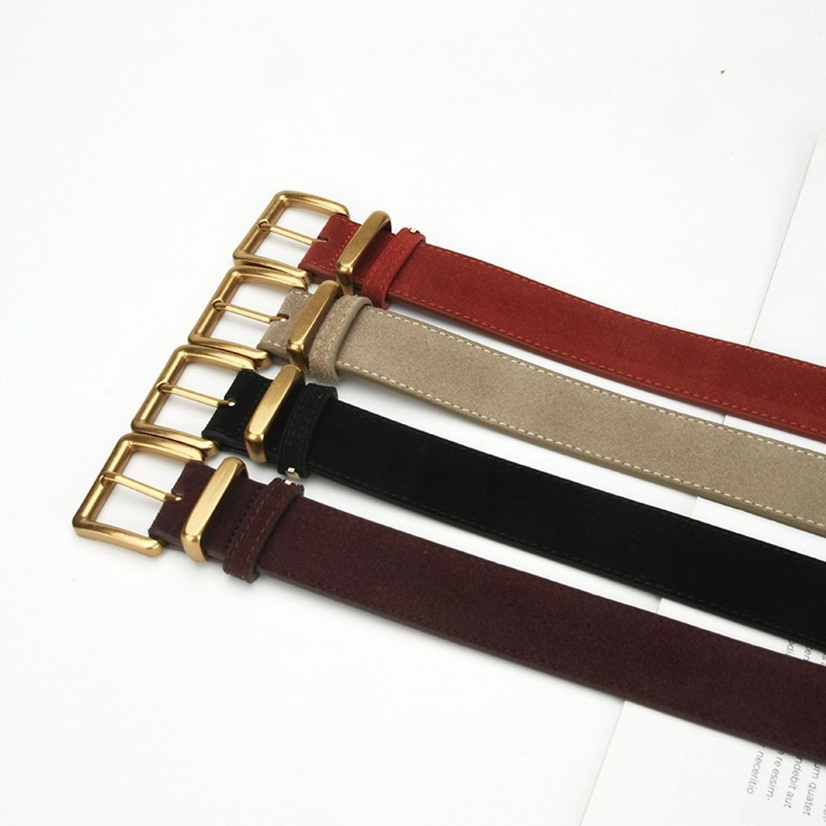 TIOZONEY - Cinturón Mujer-Azul