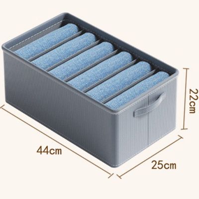 Imagen 2 del producto Juego De 4 Organizadores Separadores De Ropa 7 Cuadrados