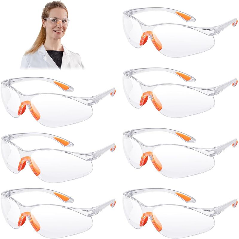 KUANGYE - X24 Lentes De Seguridad Claros antiparras Transparentes