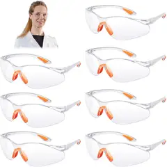 KUANGYE - X24 Lentes De Seguridad Claros antiparras Transparentes