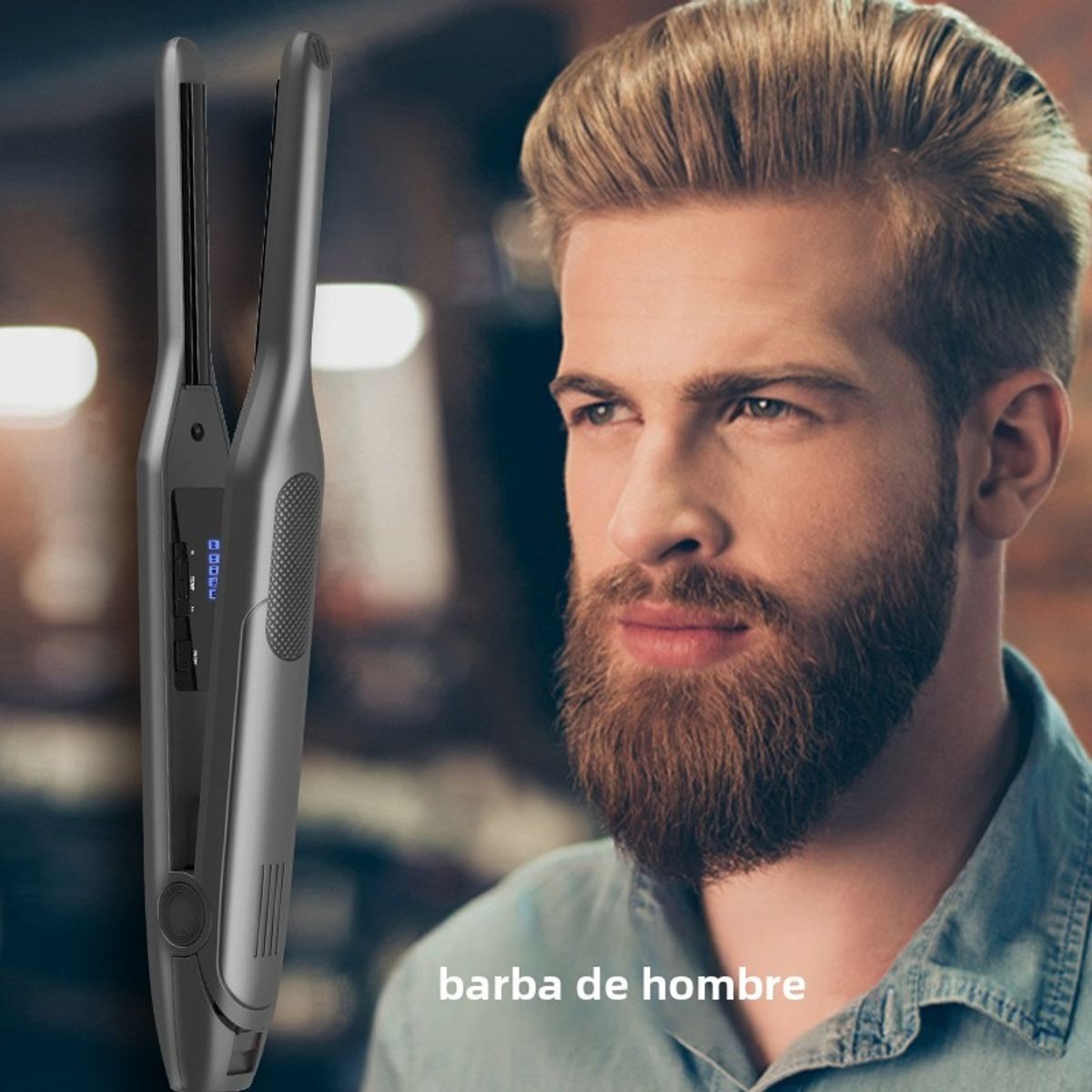 TIOZONEY - Plancha para alisar el pelo