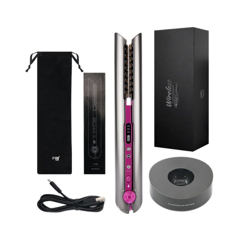 TIOZONEY - Wireless Plancha para alisar el pelo