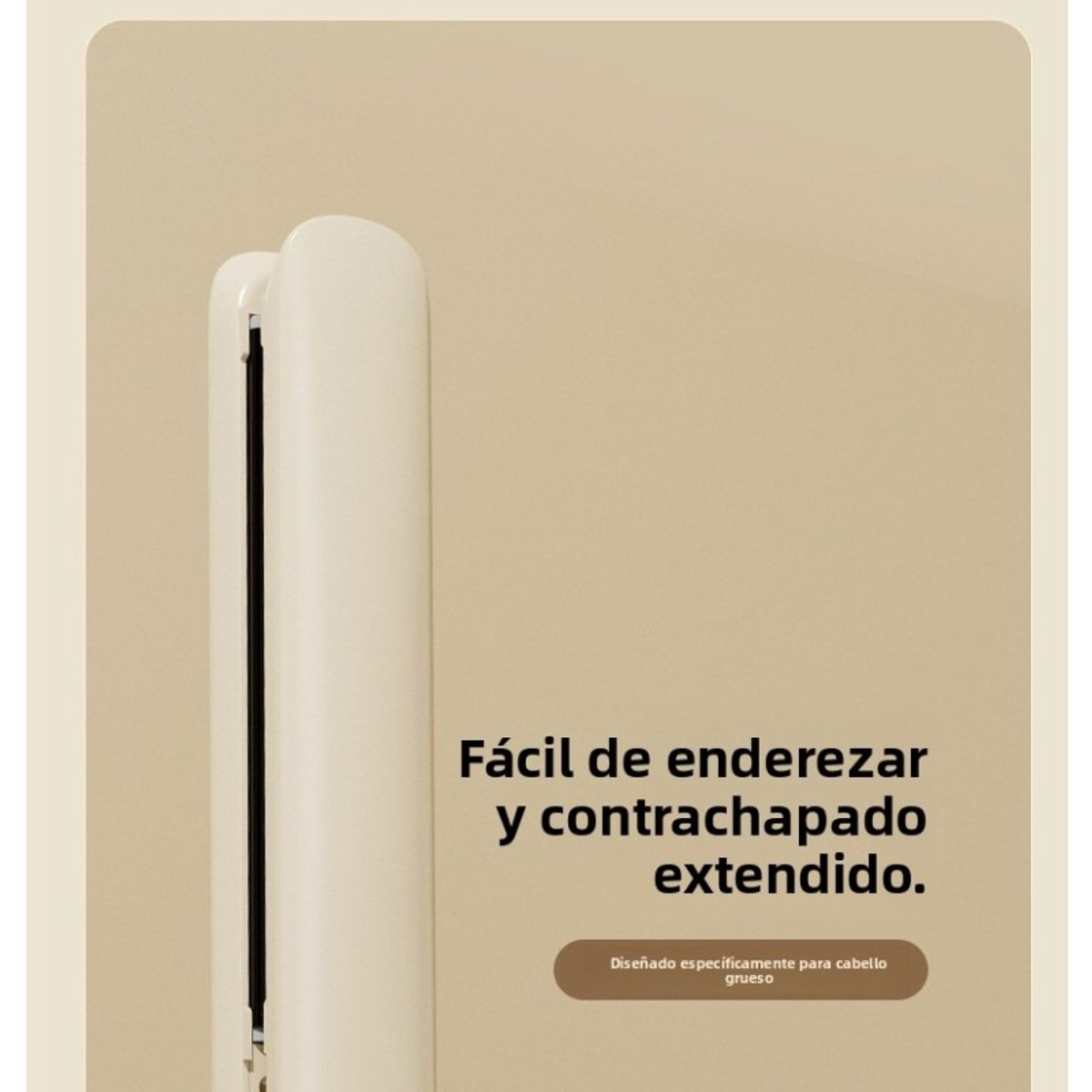 TIOZONEY - Plancha para alisar el pelo