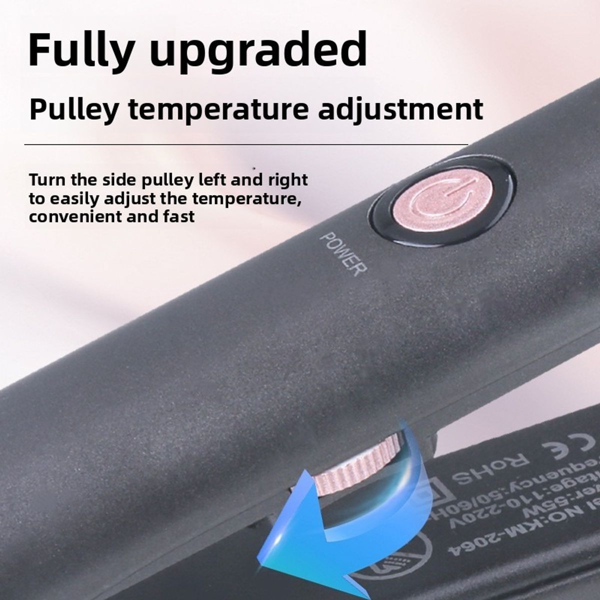 TIOZONEY - Plancha para alisar el pelo