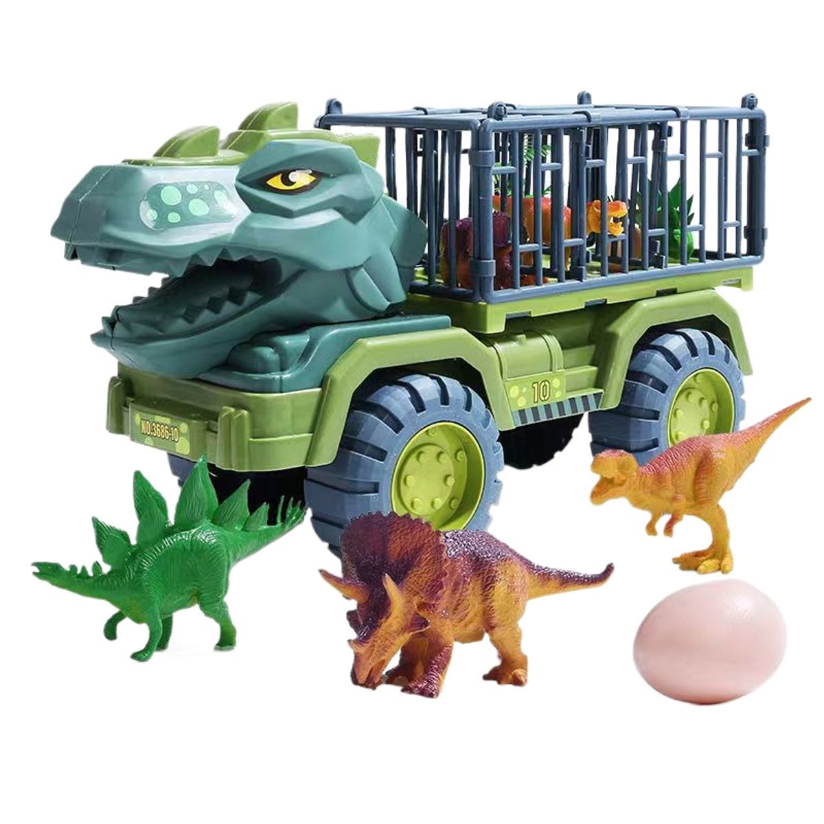 TIOZONEY - Camión de transporte dinosaurio para niños