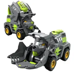 TIOZONEY - Transformable Dino-Coche de Carreras