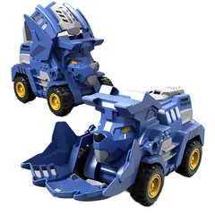TIOZONEY - Transformable Dino-Coche de Carreras