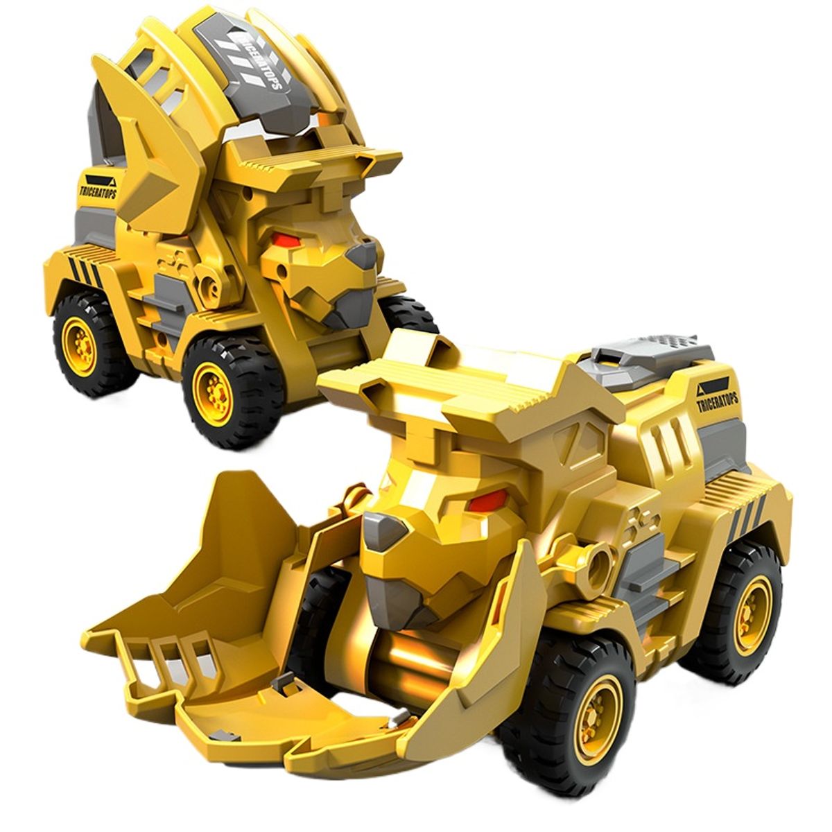 TIOZONEY - Transformable Dino-Coche de Carreras