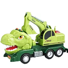 TIOZONEY - Coche de construcción dinosaurio para niños​