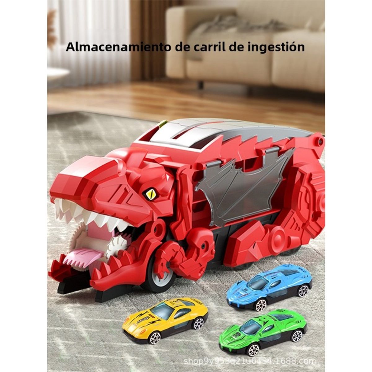 TIOZONEY - Coche de juguete dinosaurio
