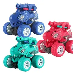 TIOZONEY - Coche de juguete dinosaurio 3pcs