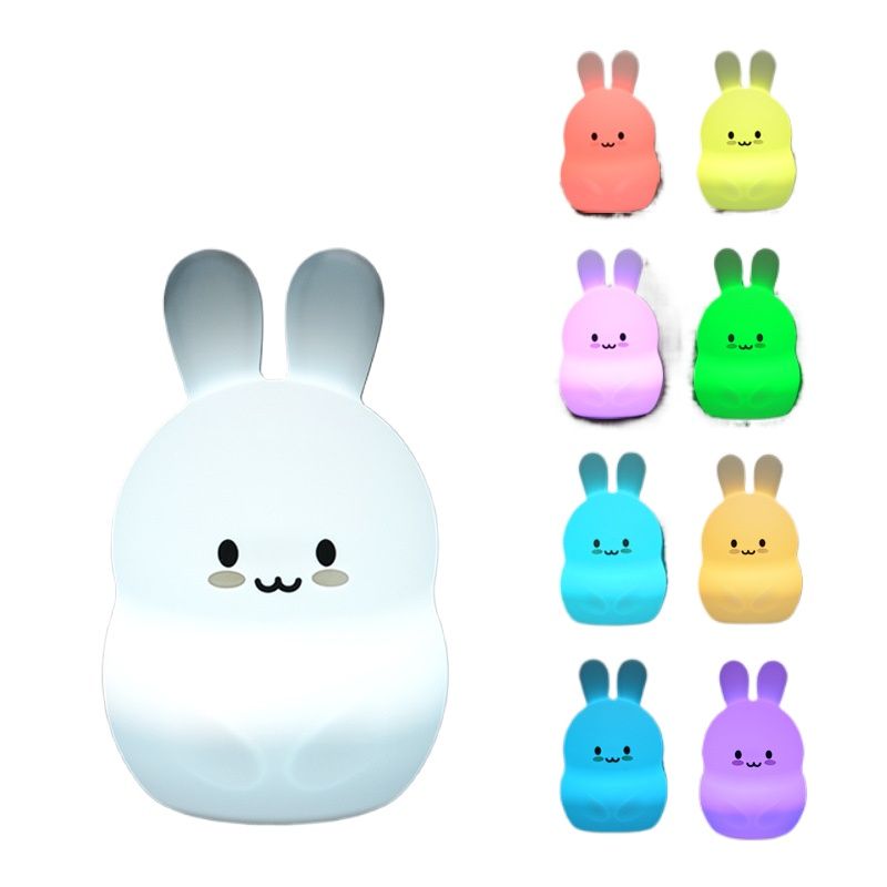 TIOZONEY - Lámpara de mesa de animales Conejo
