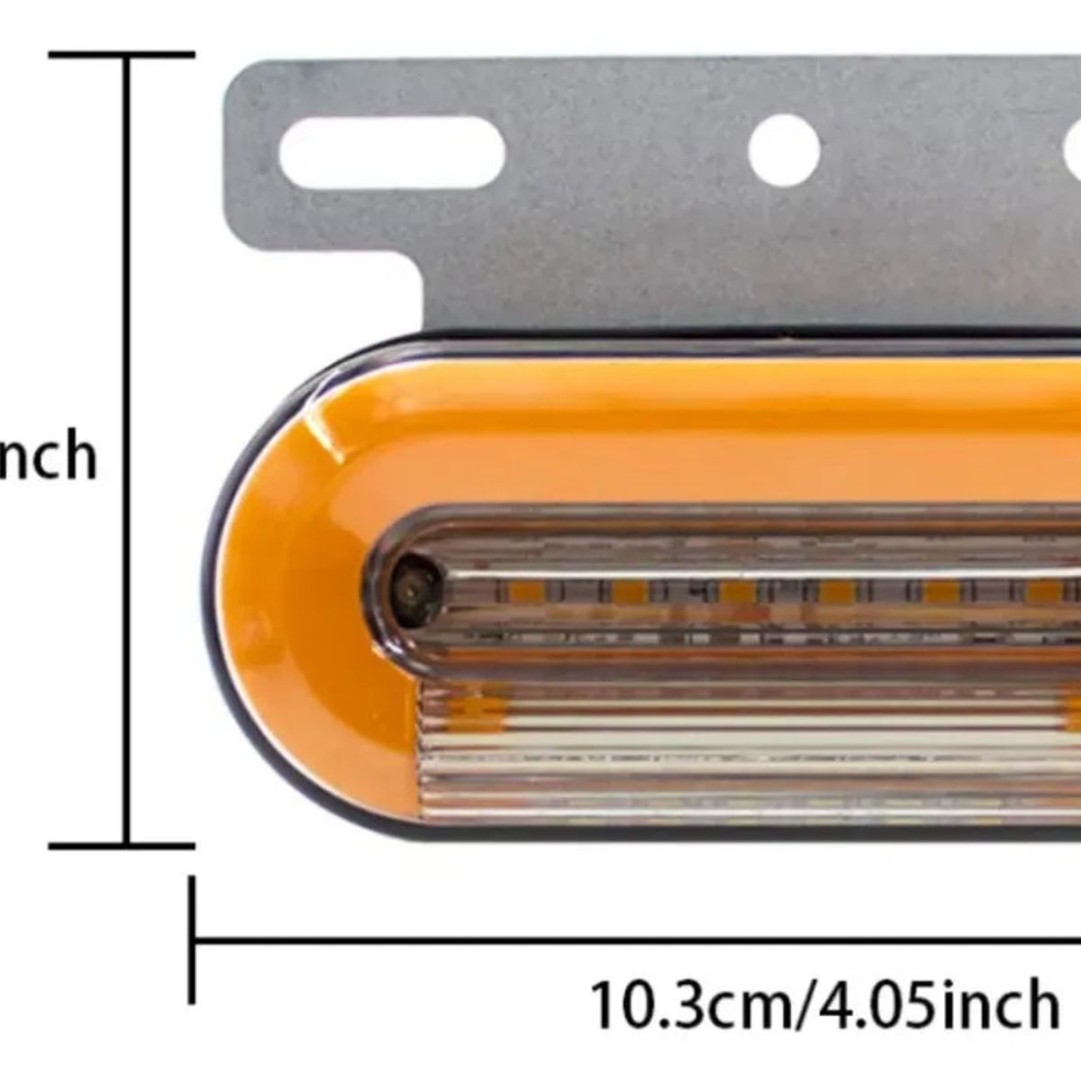 KUANGYE - Foco Farol Led Lateral Bicolor 12 o 24v Camión 8 Unid