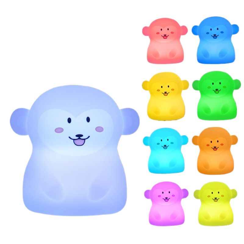 TIOZONEY - Lámpara de mesa de animales Mono