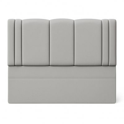 Imagen 2 del producto Respaldo De Cama 2 Plazas Milano Gris Claro Perla