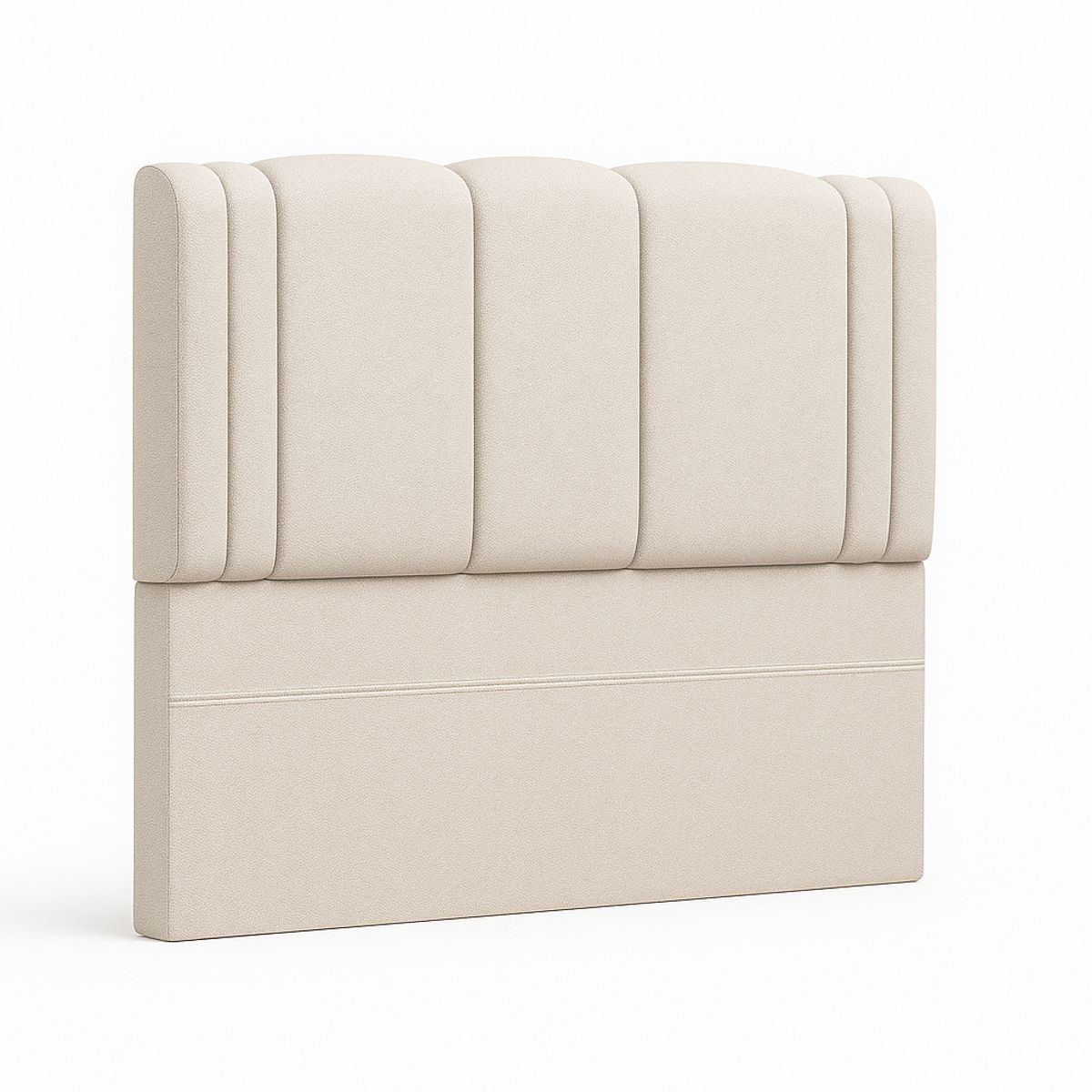 GENERICO - Respaldo De Cama 2 Plazas Milano Crudo