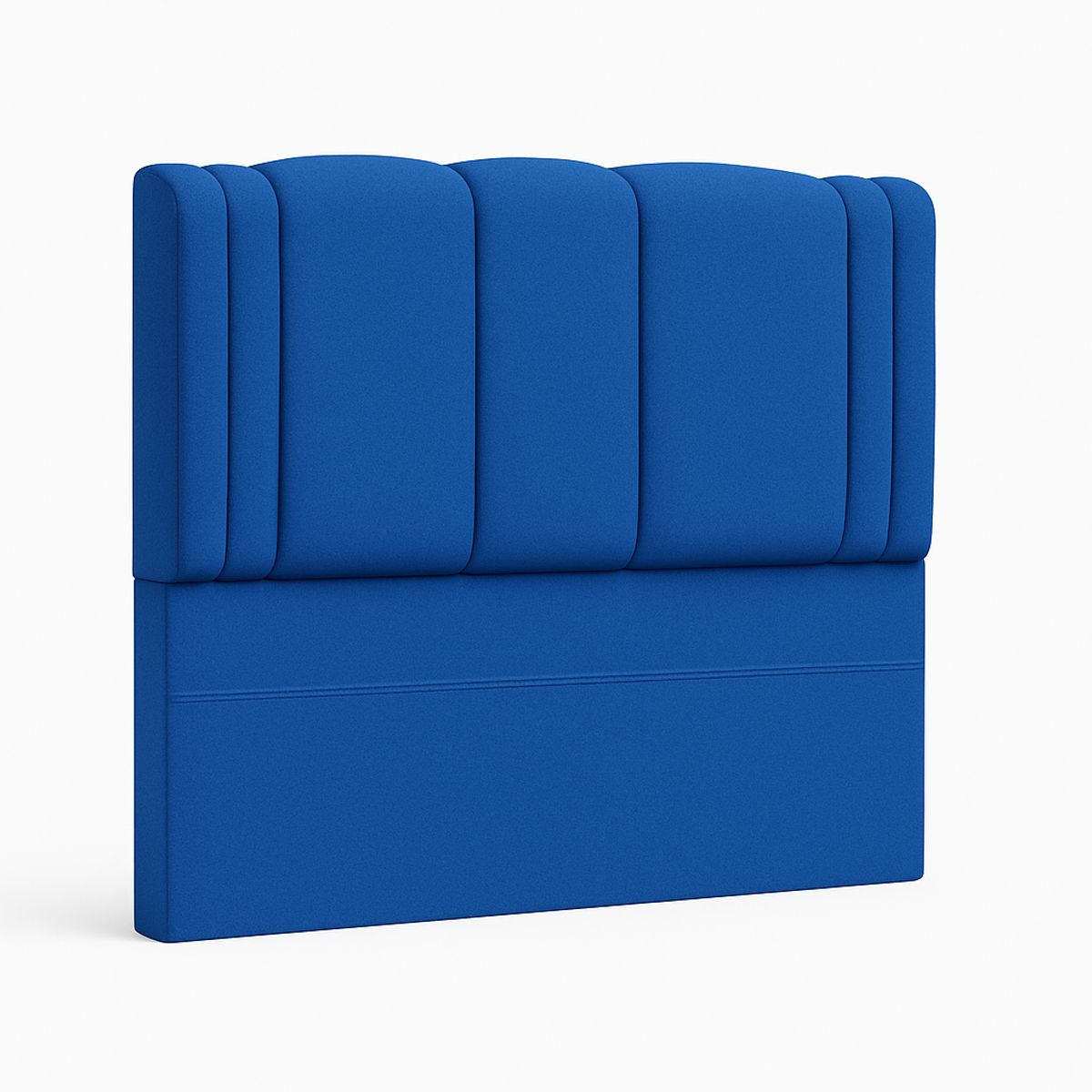 GENERICO - Respaldo De Cama 2 Plazas Milano Azul Francia