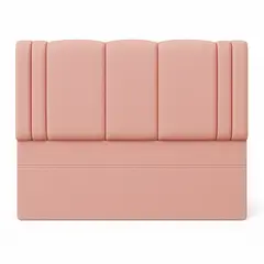 GENERICO - Respaldo De Cama 2 Plazas Milano Rosado