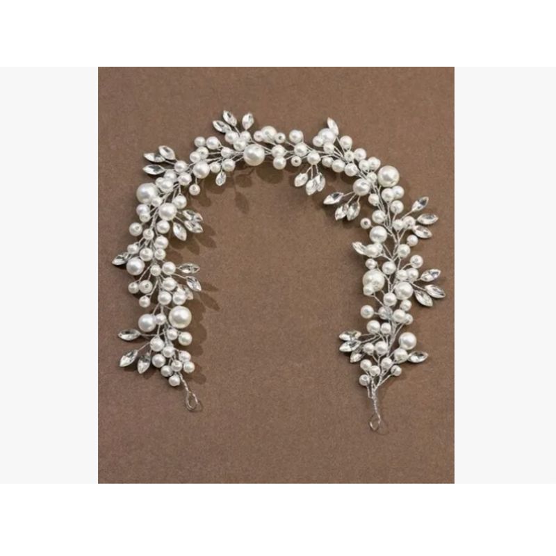 GENERICO - Tocado Agustina  novia be bride